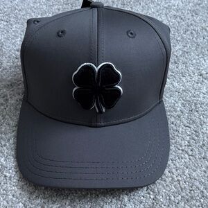 Black Clover Gray Hat Comfort Fit Live Lucky NEW with tag